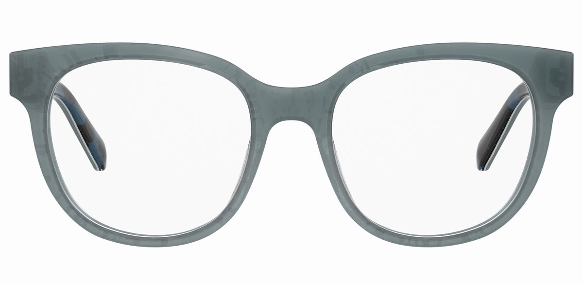 Moschino Love Woman Round Eyeglasses