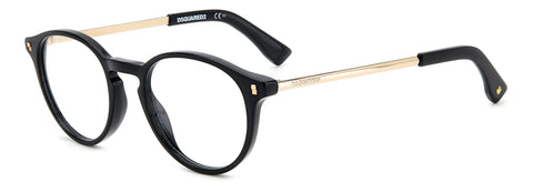 Dsquared Men Round Eyeglasses