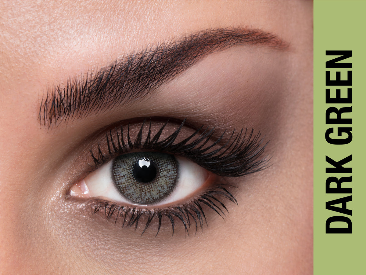 Bausch+Lomb Lacelle Trikolor Contact Lenses Monthly Dark Green - Plano