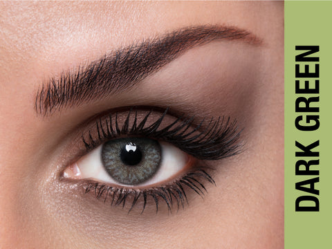 Bausch+Lomb Lacelle Trikolor Contact Lenses Monthly Dark Green - Plano