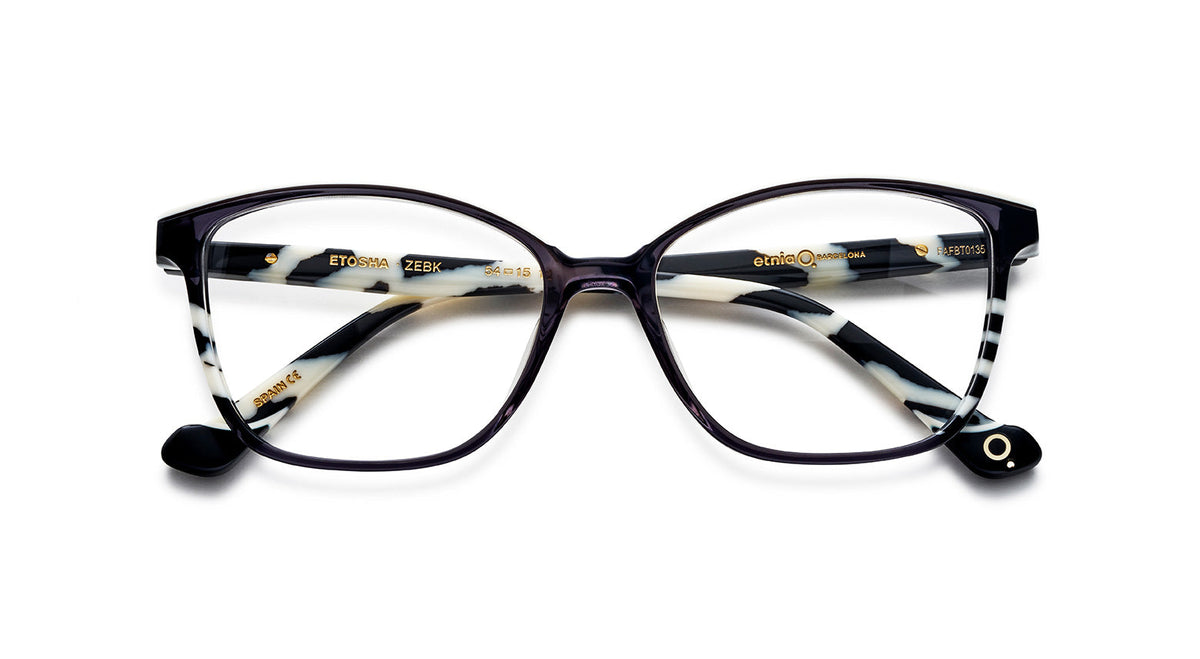 ETNIA BARCELONA Women Eyeglasses 5 ETOSHA 54O ZEBK Size 54