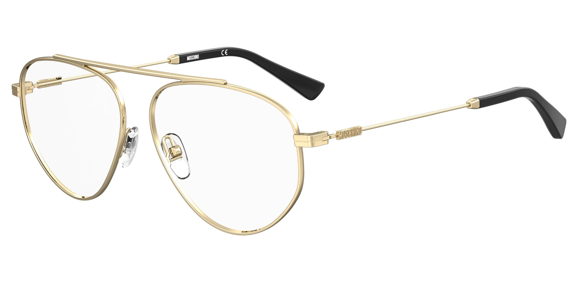 Moschino Woman Pilot Eyeglasses