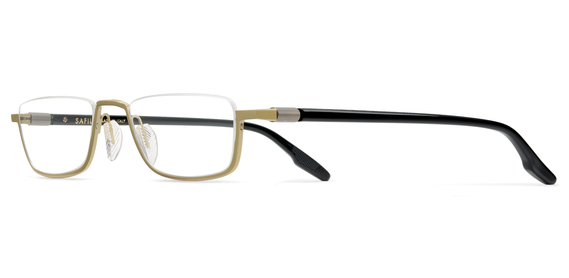 Safilo Man Rectangular Eyeglasses