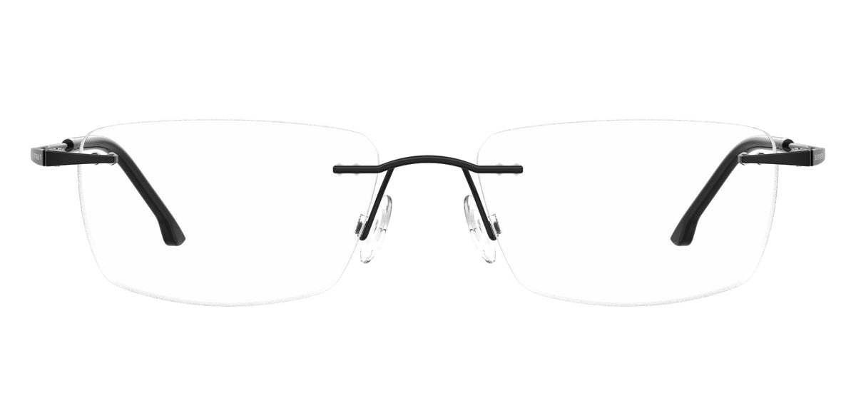 SEVENTH STREET by SAFILO MAN RECTANGULAR Eyeglasses-7A 077 Size 52