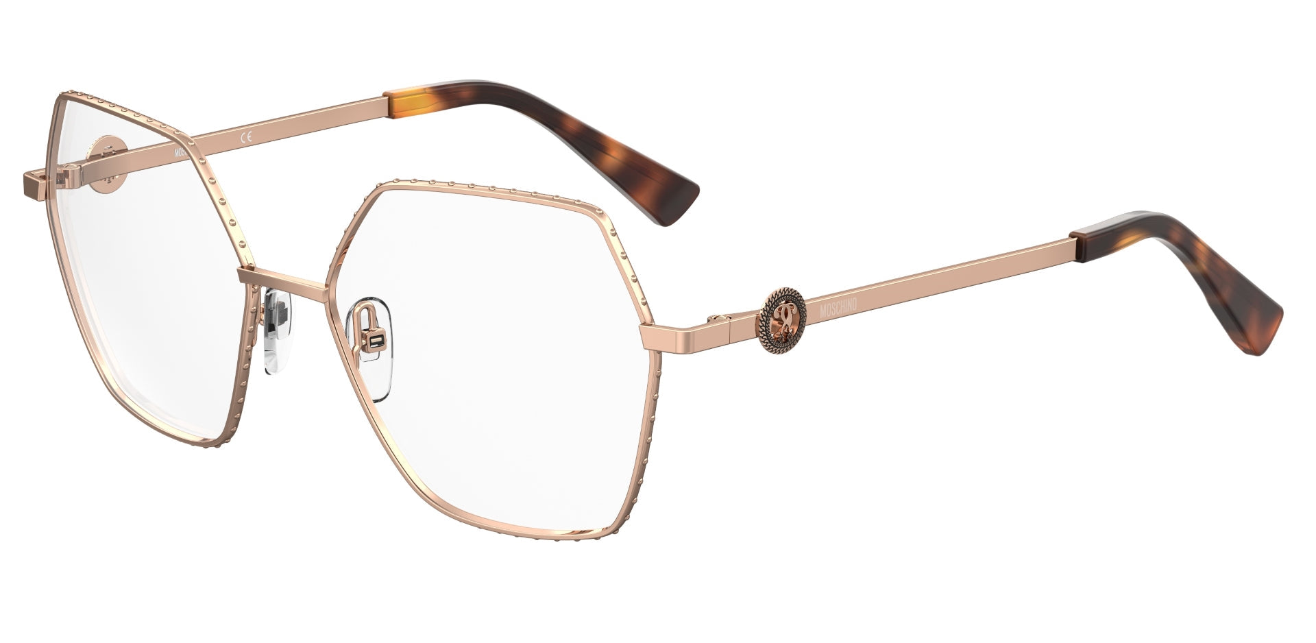 Moschino Woman Geometrical Eyeglasses