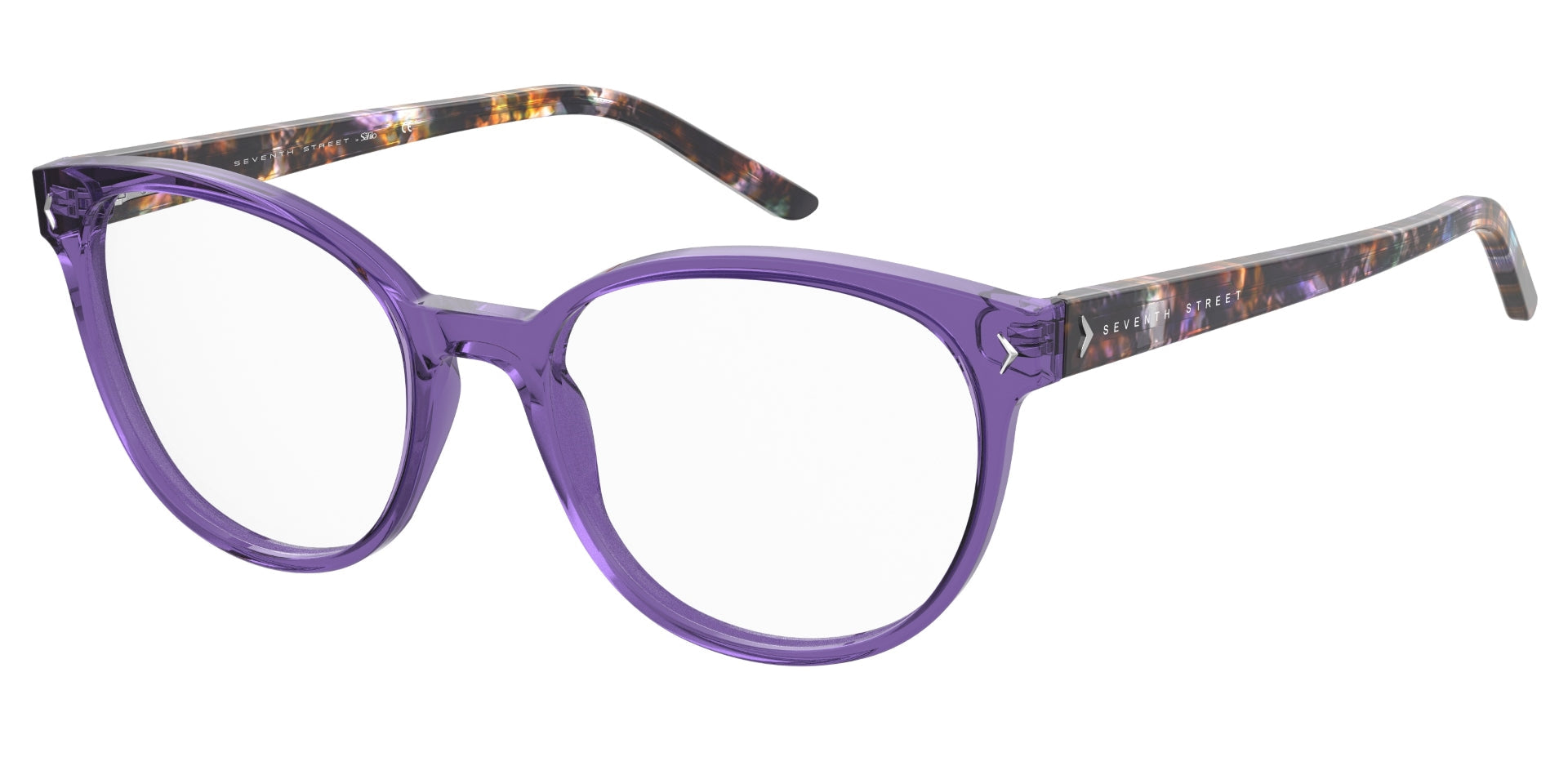 SEVENTH STREET by SAFILO WOMAN CAT EYE Eyeglasses-7A 574 Size 53