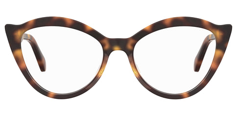 MOSCHINO WOMAN CAT EYE Eyeglasses -MOS607 Size 53