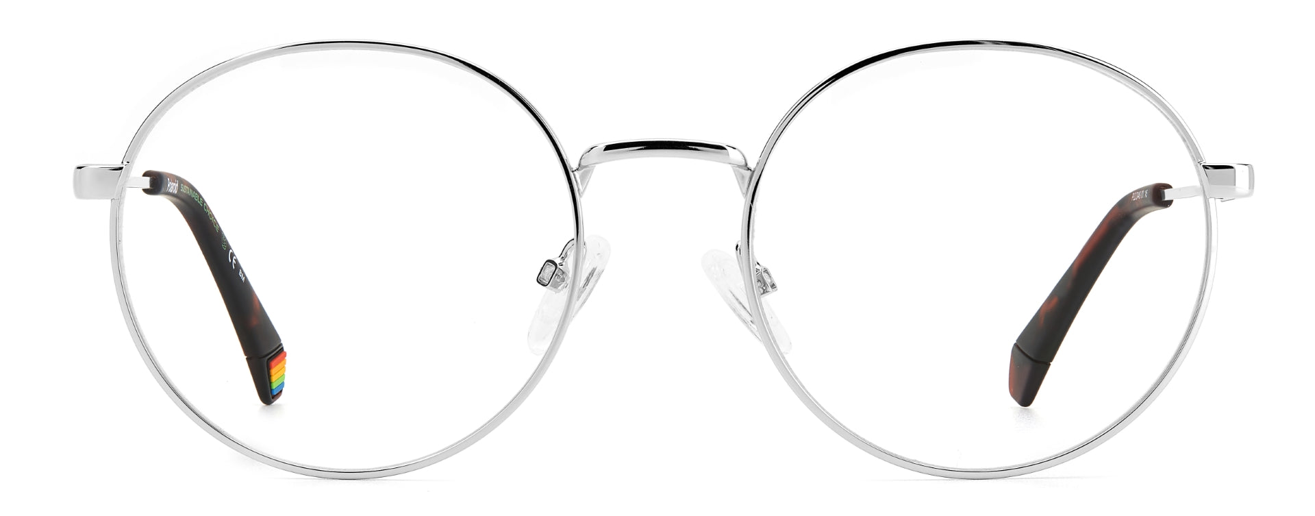 POLAROID UNISEX ADULT ROUND Eyeglasses-PLD D449 Size 53