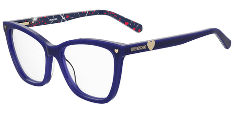 MOSCHINO LOVE WOMAN SQUARE Eyeglasses-MOL593 Size 54