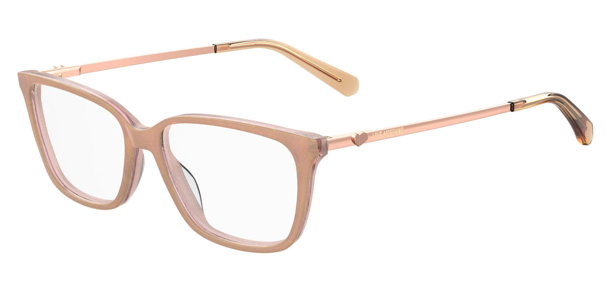 MOSCHINO LOVE WOMAN RECTANGULAR Eyeglasses-MOL550 Size 54