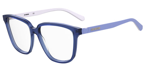 MOSCHINO LOVE WOMAN SQUARE Eyeglasses-MOL583 Size 55