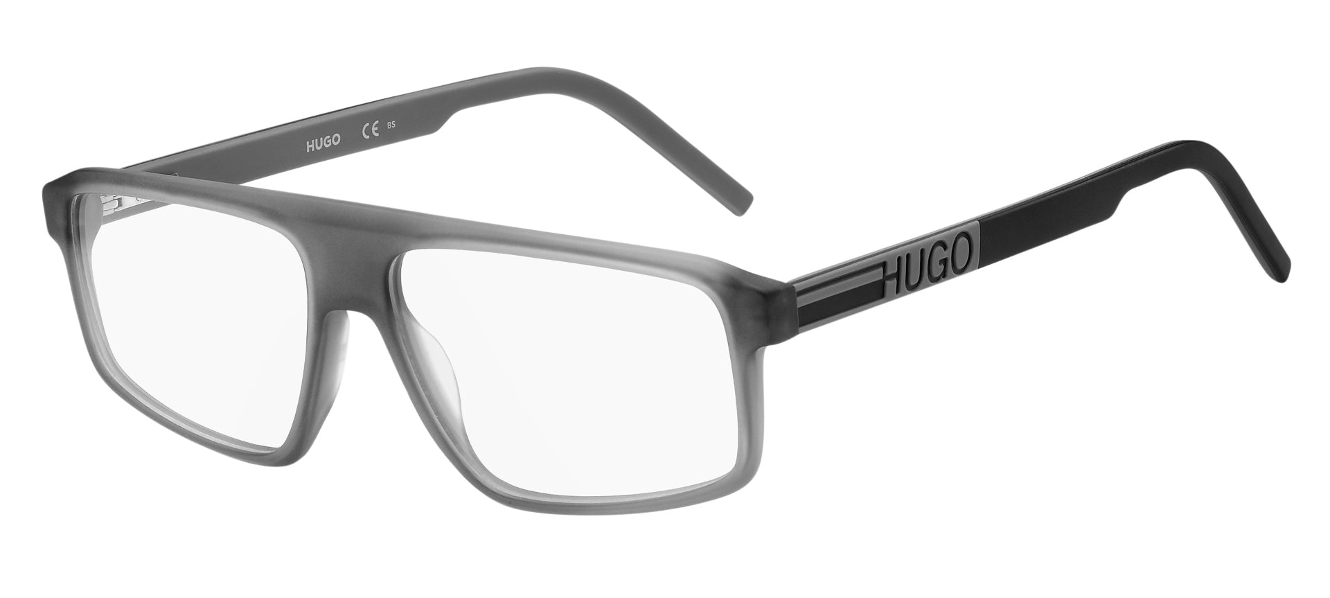 Hugo Men Rectangular Eyeglasses