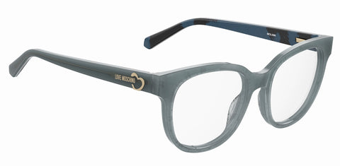 Moschino Love Woman Round Eyeglasses