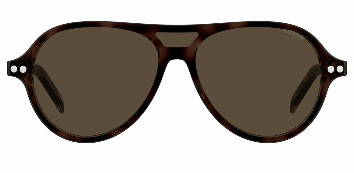 LEVI-S UNISEX ADULT PILOT SUNGLASSES-LV 1025/CS Size 55