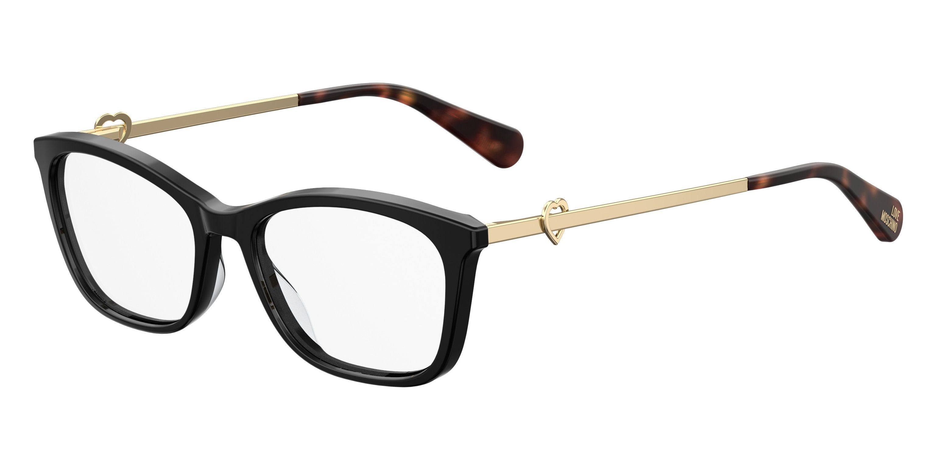 Moschino Love Eyeglasses Rectangular Woman