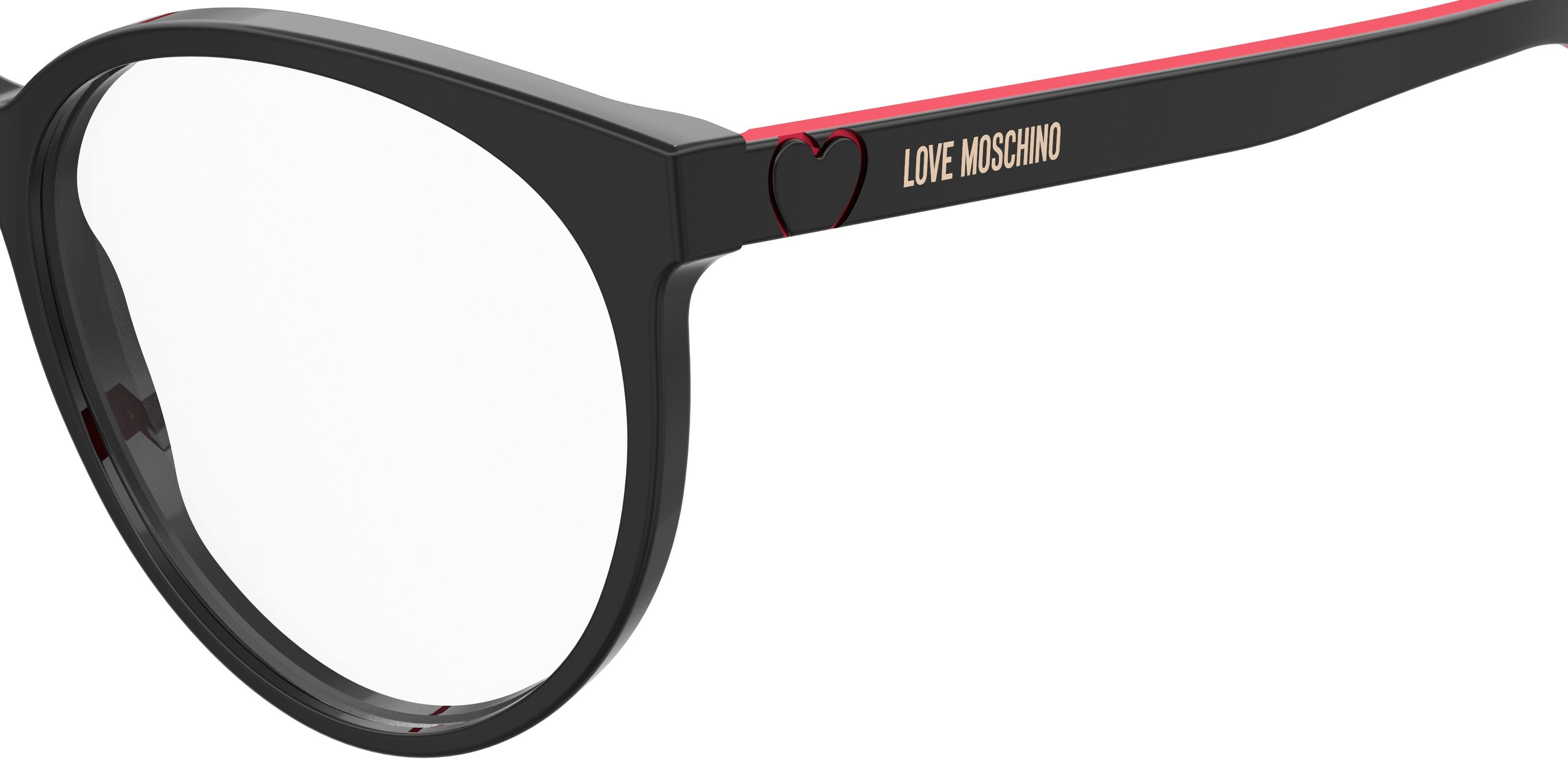 Moschino Love Eyeglasses Pantos Woman