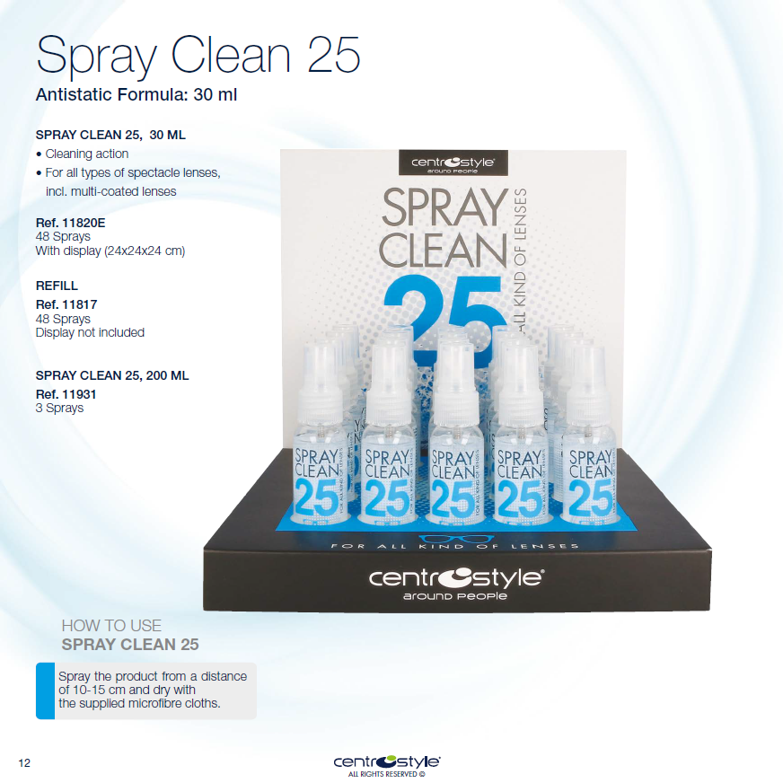Centro Style Spray Clean