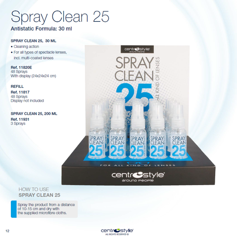 Centro Style Spray Clean
