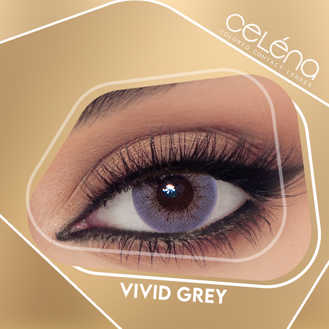 Celena Contact Lenses Vivid Grey