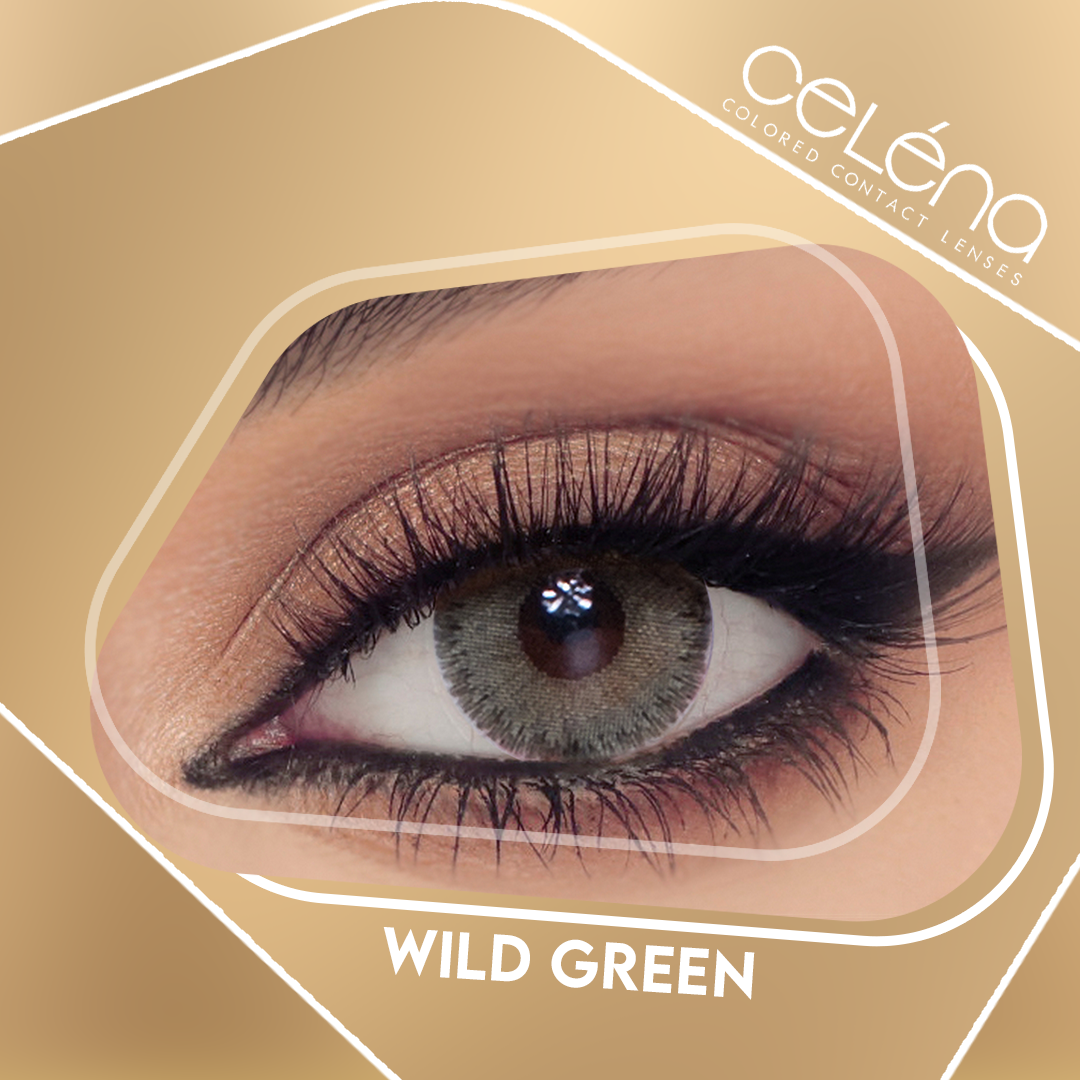 Celena Contact Lenses Wild Green